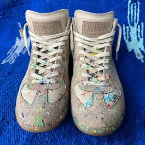 Maison Martin Margiela GAT Mids with Splatter Paint